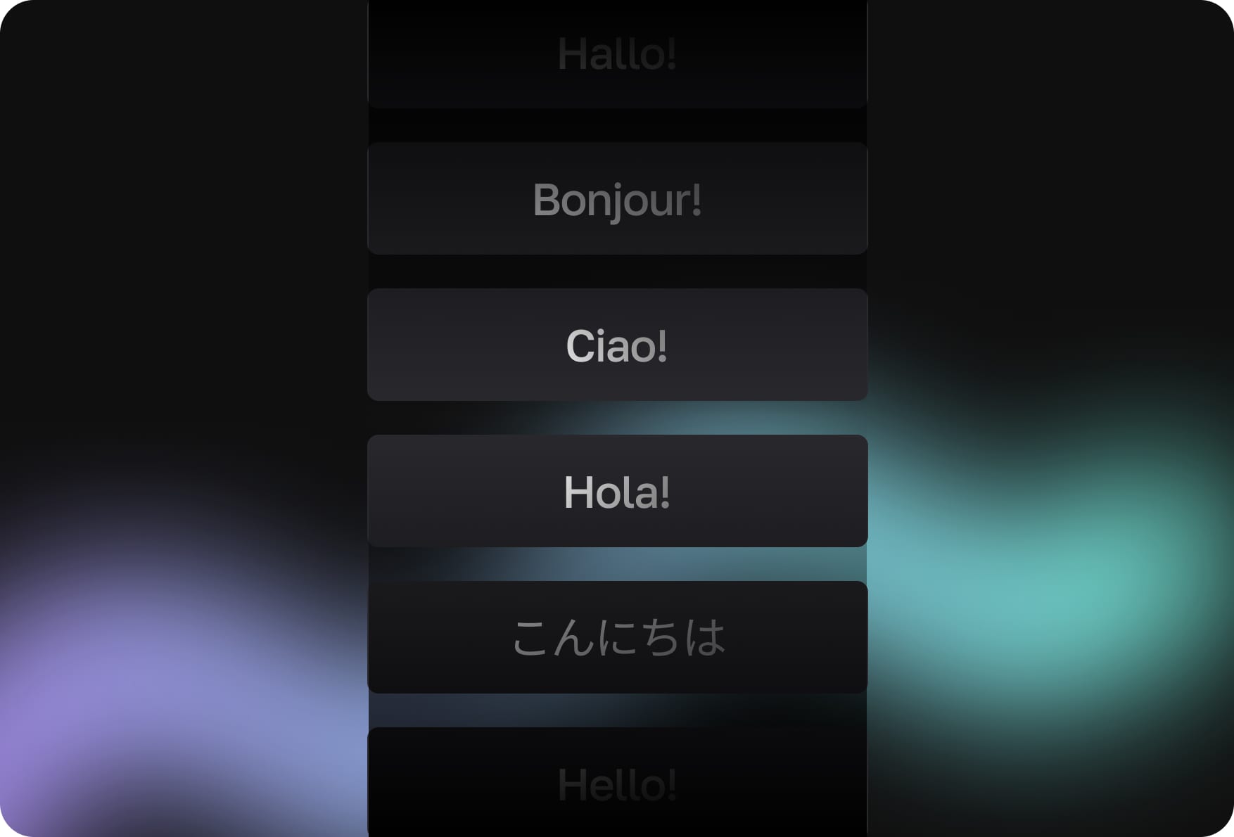 Multi-Lingual